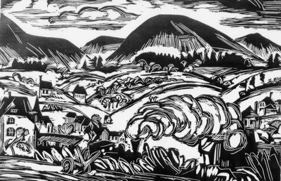 Taunuslandschaft tekijältä Ernst Ludwig Kirchner