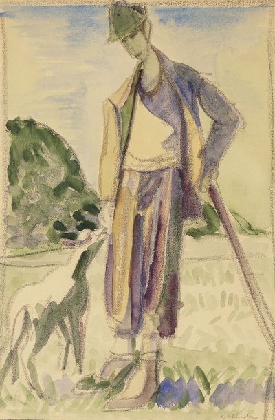 Paimen; Paimen, tekijältä Ernst Ludwig Kirchner