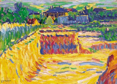 Loam Pit, c. 1906 tekijältä Ernst Ludwig Kirchner