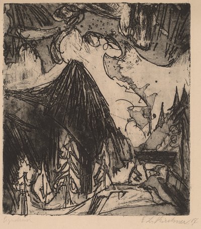 Seehorn tekijältä Ernst Ludwig Kirchner