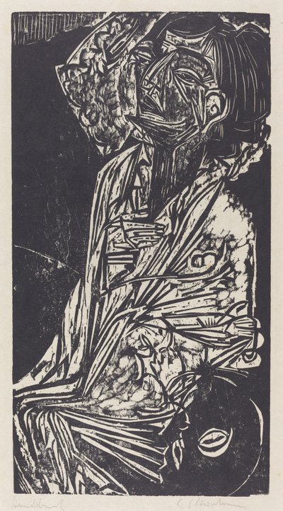 Professori Goldsteinin vaimo tekijältä Ernst Ludwig Kirchner