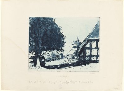 Kyläkatu tekijältä Ernst Ludwig Kirchner