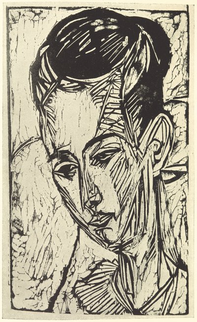 Gustav Schieflerin Ernst Ludwig Kirchnerin grafiikka vuoteen 1924, osa 1 - 1916 tekijältä Ernst Ludwig Kirchner and Gustav Schiefler