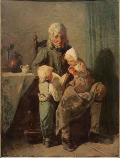 Isoisä ja lapsenlapset tekijältä Ernst Schalck