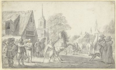 Hevostori tekijältä Esaias van de Velde