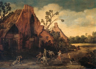 Ryöstö tekijältä Esaias van de Velde