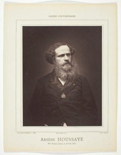 Arsène Houssaye tekijältä Etienne Carjat
