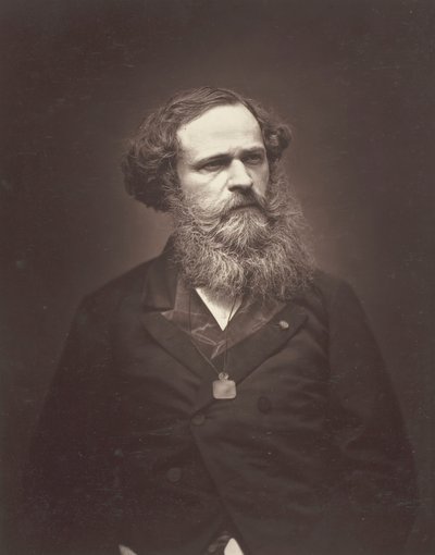 Arsene Houssaye, c. 1876. tekijältä Etienne Carjat