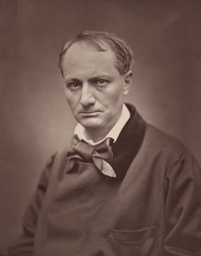 Charles Baudelaire,1861, painettu 1877 (kuva). tekijältä Etienne Carjat