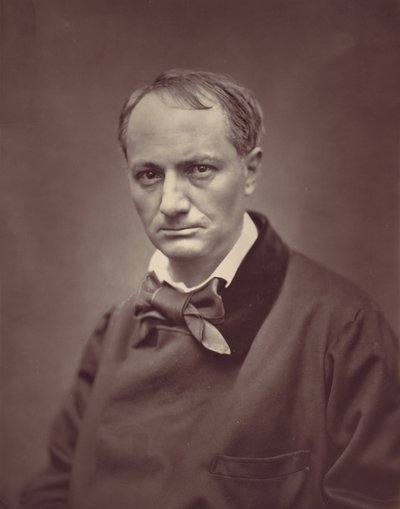 Charles Baudelaire, n. 1863. tekijältä Etienne Carjat