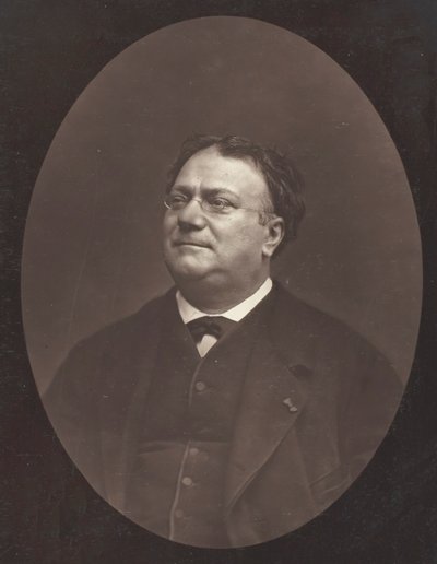 Charles Monselet, c. 1876.  tekijältä Etienne Carjat