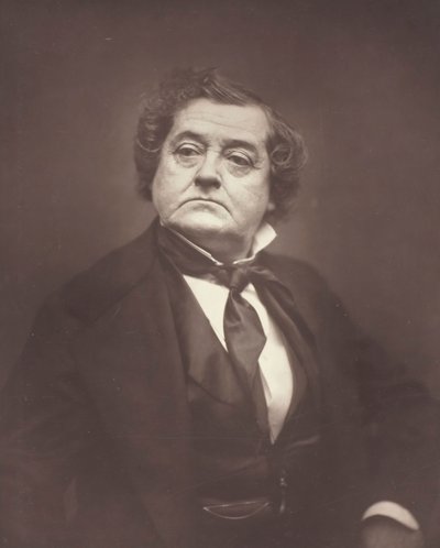 Frédérick Lemaître ranskalainen näyttelijä ja näytelmäkirjailija, 1800-1976, n. 1876. tekijältä Etienne Carjat