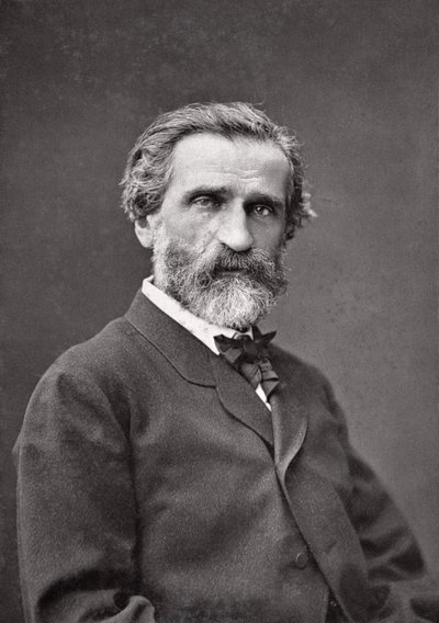 Giuseppe Verdi (1813-1901) 1877 (katso myös 124001) tekijältä Etienne Carjat
