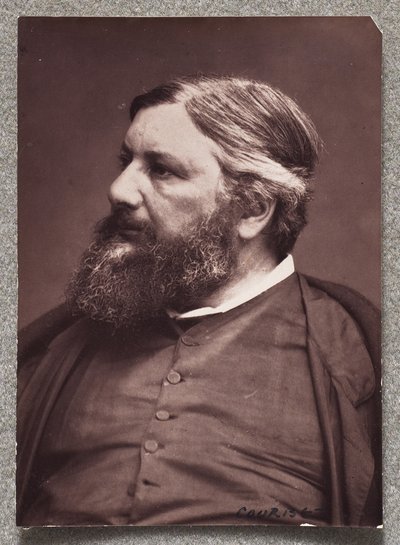 Gustave Courbet tekijältä Etienne Carjat