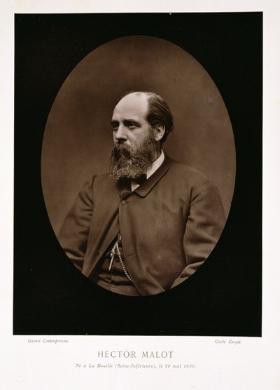 Hector Malot (1830-1907), Galerie Contemporainesta, n. 1874-78 tekijältä Etienne Carjat