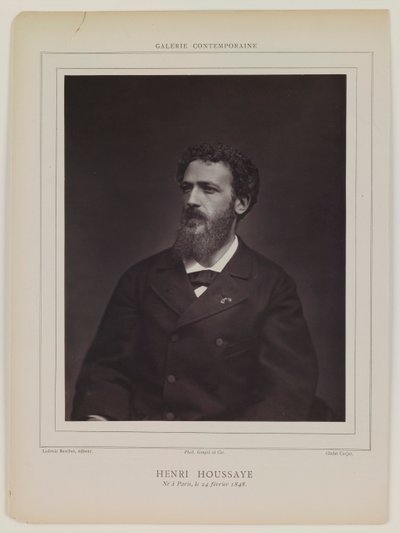 Henri Houssaye tekijältä Etienne Carjat