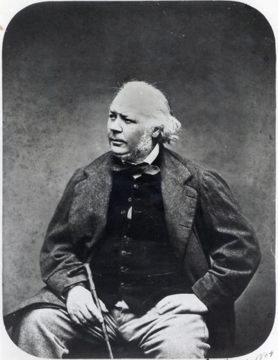 Honore Daumier (1808-79) n. 1864 tekijältä Etienne Carjat
