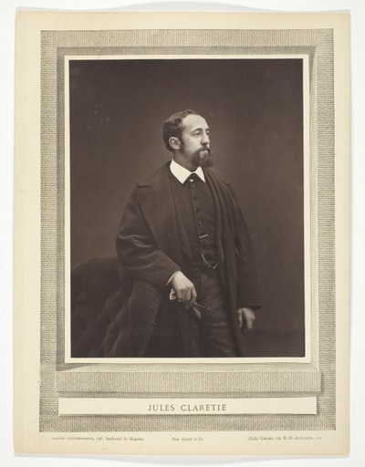 Jules Claretie tekijältä Etienne Carjat