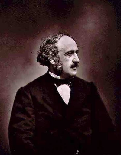 Jules Simon (1814–1896), Galerie Contemporainesta, n. 1874–1878 (valkoinen kuva) tekijältä Etienne Carjat