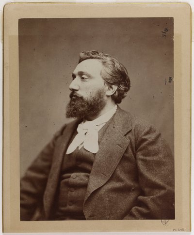 Léon Gambetta (1838-1882), asianajaja ja poliitikko. tekijältä Etienne Carjat