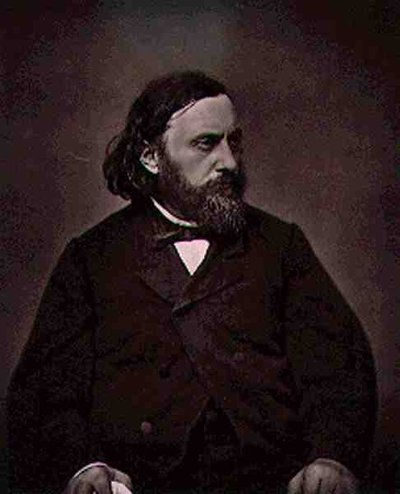 Pierre Dupont (1821–70), Galerie Contemporainesta, n. 1874–1878 (valkoinen kuva) tekijältä Etienne Carjat