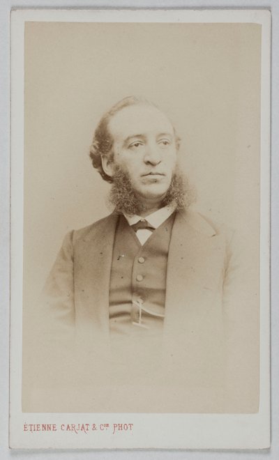 Ferry Julesin muotokuva (1832-1893) (poliitikko, asianajaja, täysivaltainen ministeri) tekijältä Etienne Carjat