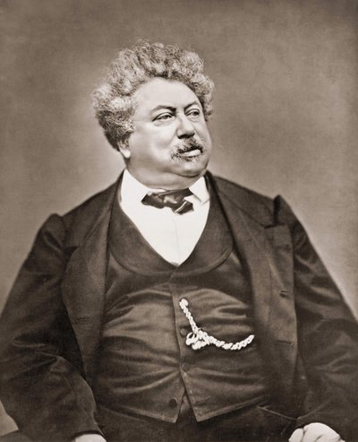 Carjatin muotokuva Alexandre Dumasin isästä. tekijältä Etienne Carjat