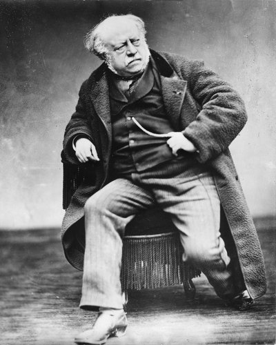 Valokuvaaja Etienne Carjatin muotokuva Jules Simonista. Alkuperäinen vedos, Roth  Cie -valokuvatyöpajan rahasto. Jules François Simon Suisse (dit Jules Simon). tekijältä Etienne Carjat