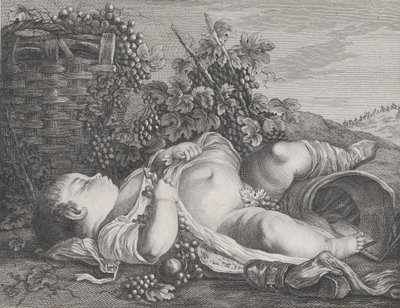 Syksy, 1766-1812. tekijältä Etienne Claude Voysard