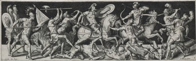 Taistelut ja voitot, luultavasti 1560-luku. tekijältä Etienne Delaune