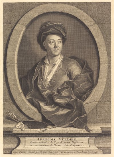 Francois Verdier tekijältä Etienne Desrochers after Jean Ranc