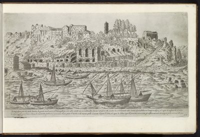 Aventinus Tiberin varrella Roomassa Vanhat rakennukset (sarjan nimi) I vestigi dell