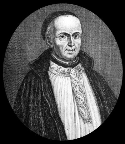 Michel Le Tellier (1643-1719) ranskalainen teologi, jesuiitta, Ludvig XIV:n rippi-isä, kaiverrus. tekijältä Etienne Jehandier (after) Desrochers