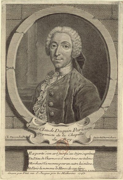 Louis-Claude Daquin tekijältä Etienne Jehandier Desrochers