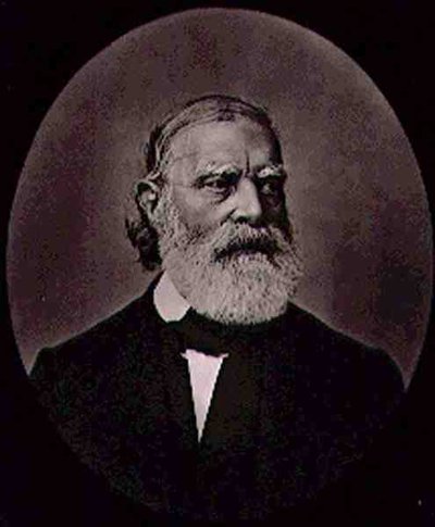 Francois Vincent Raspail (1794–1878), Galerie Contemporainesta, n. 1874–1878 (valkoinen kuva) tekijältä Etienne Neurdein
