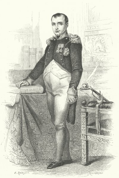 Napoleon I, Ranskan keisari tekijältä Etienne after Ronjat