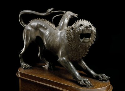 Etruskien taide: Bellerophonin Chimere d