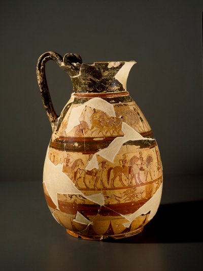 Etruskien antiikki: olpe savessa tekijältä Etruscan