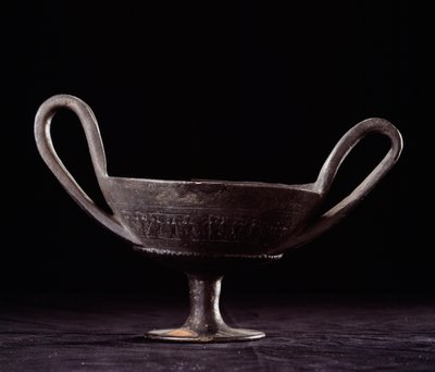 Etruskien sivilisaatio: kantharos tekijältä Etruscan
