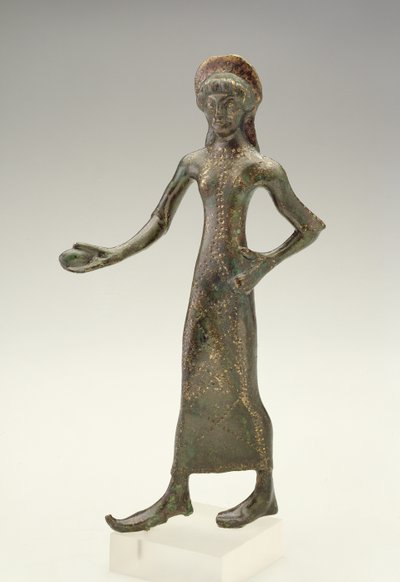 Tyttö tanssii (pronssi) tekijältä Etruscan