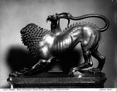 The Wounded Chimera of Bellerophon (pronssi) (katso lisätietoja numerosta 104199) tekijältä Etruscan Etruscan
