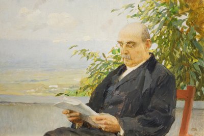 Corrado Riccin muotokuva tekijältä Ettore Tito