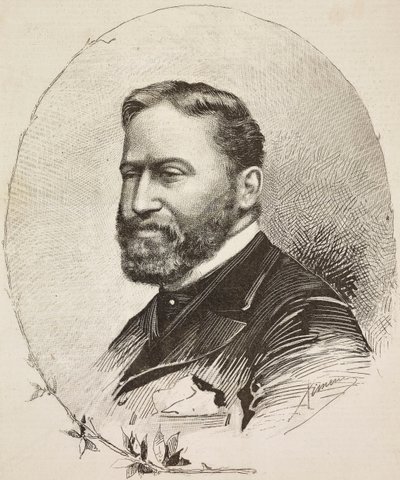Giuseppe De Nittisin (1846-1884) muotokuva tekijältä Ettore Ximenes