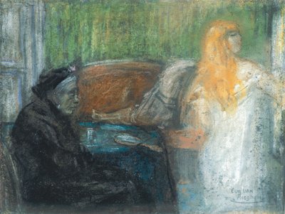 Äiti Van Mieghem uneksii (Vanitas) tekijältä Eugeen van Mieghem