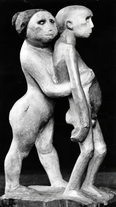 III. Reich - Näyttely "Entartete Kunst" (Degeneratiivinen taide) tekijältä Eugen Hoffmann