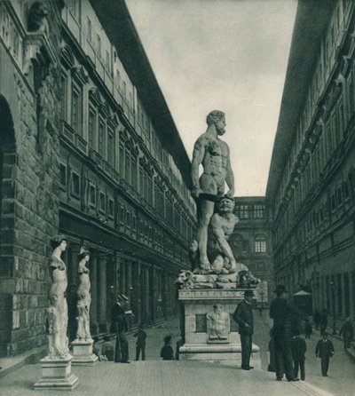 Uffizi-galleria, Firenze, Italia, 1927 tekijältä Eugen Poppel