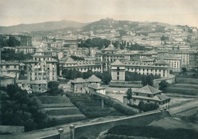 Näkymä Genovasta, Italiasta, 1927 tekijältä Eugen Poppel