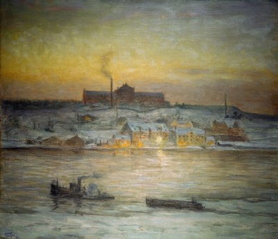 Varhainen talviaamu tekijältä Eugen Prinz von Schweden