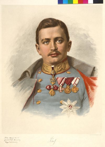 Itävallan keisari Kaarle I tekijältä Eugen Willoner