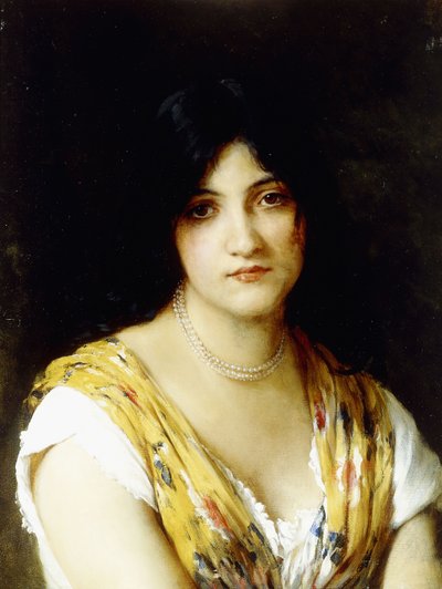 Välimeren kaunotar, tekijältä Eugen von Blaas
